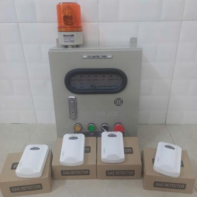 TỦ BÁO RÒ GAS 4 KÊNH ĐẦU DÒ ND112 SHINWOO